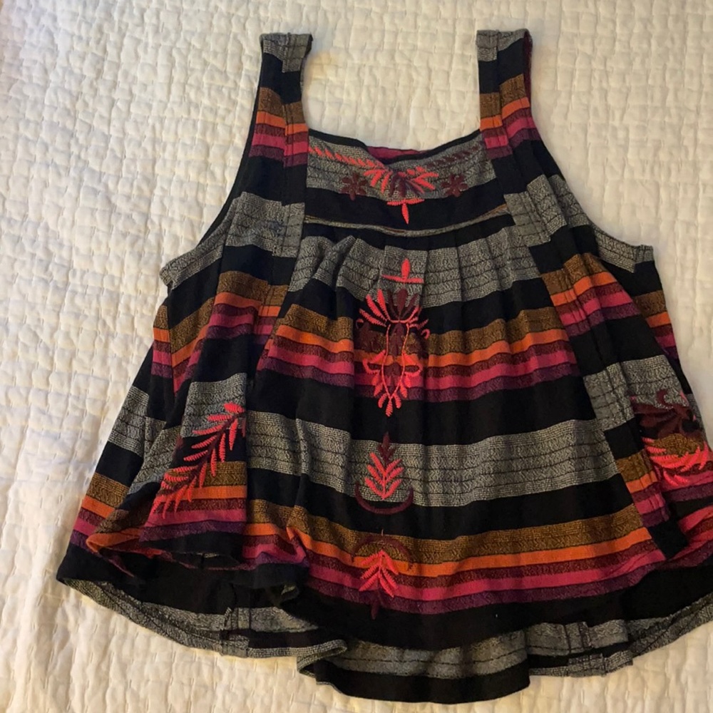 Free people shirt with back cutout